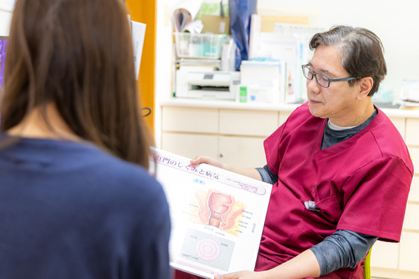 大垣さくらファミリークリニック 診断と治療内容の説明