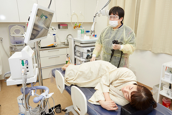 うえだクリニック 内視鏡検査を受ける
