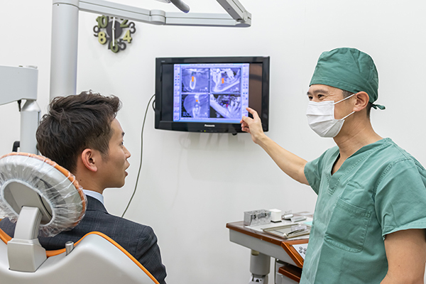 ハッピー歯科 診断結果から治療の計画を立てていく