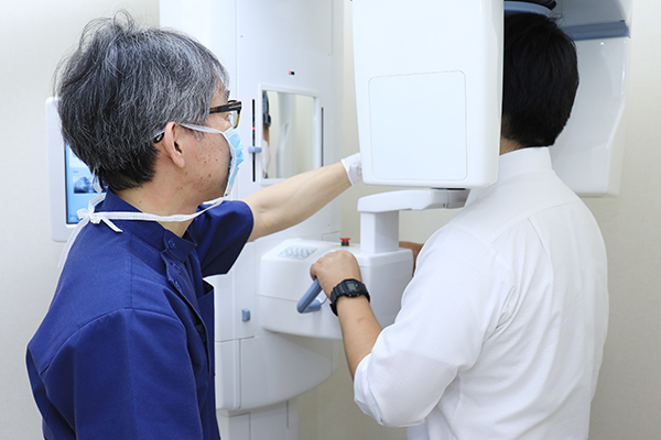 内田歯科医院 エックス線写真による口腔環境のチェック