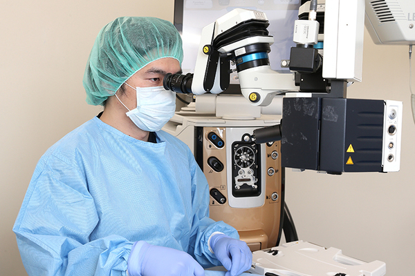 澤眼科医院 白内障手術を受ける