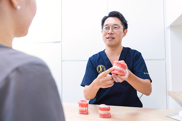 スウェーデン矯正歯科 矯正計画の説明