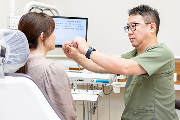 しげずみ歯科医院 マウスピース型装置の製作