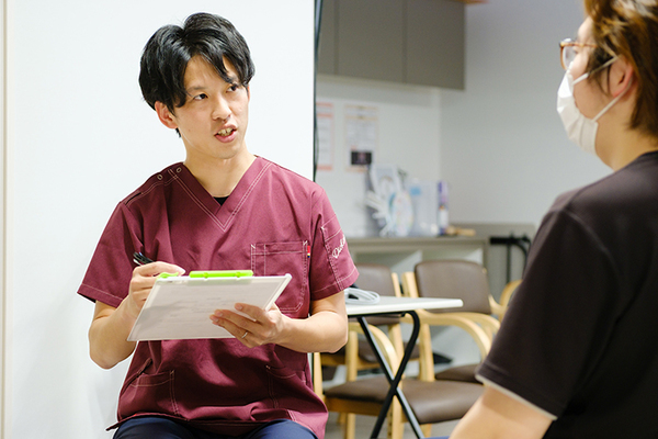 OKP with Life クリニック リハビリプログラムの決定