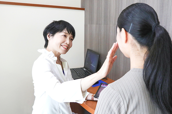 赤磐皮膚科形成外科 カウンセリングの後、施術内容の決定