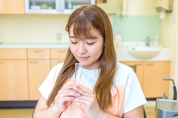 つきおか歯科医院 唾液検査