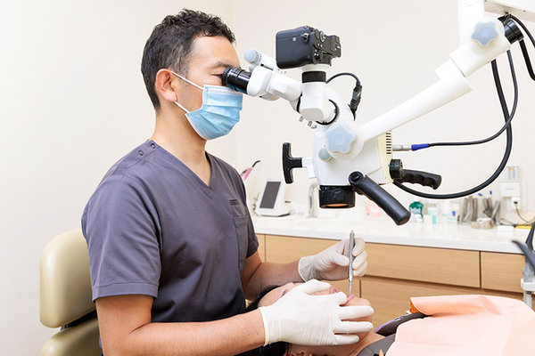 もんでん歯科クリニック 検査の結果、必要に応じて治療や措置を行う