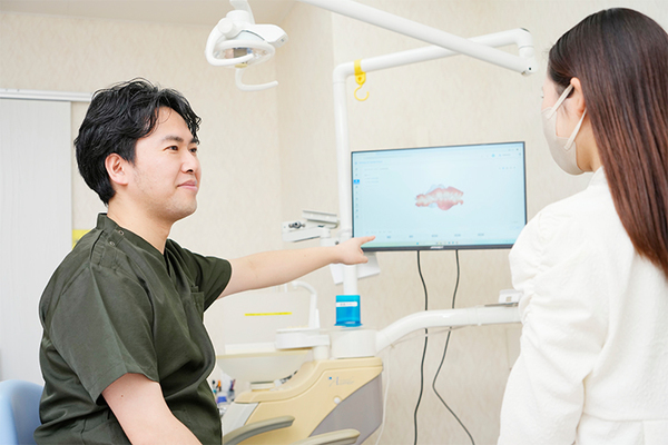 別部歯科医院  検査結果の説明