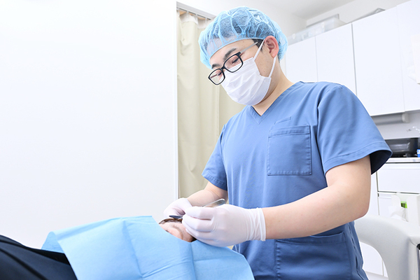 西麻布ヒフ形成外科 手術当日