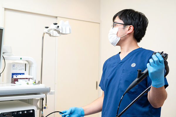 こばやしクリニック 内視鏡検査を受ける