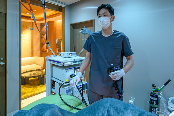 NEO HEALTHCARE 消化器内科･内視鏡内科クリニック 大阪市中央区本町院 検査実施