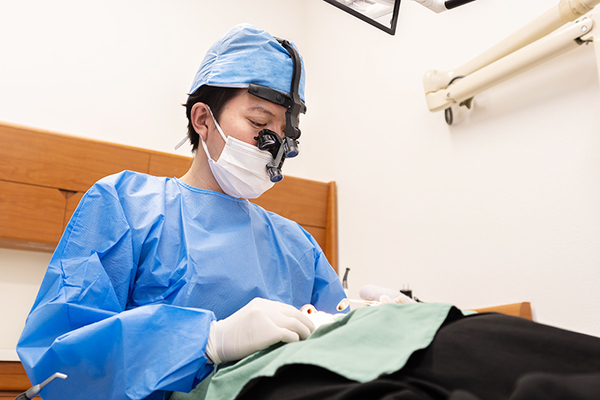 松田歯科クリニック 人工歯根（インプラント体）の埋入