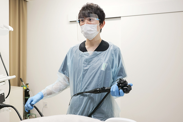 イチ＊ビル消化器内科クリニックみうら 内視鏡検査を受ける