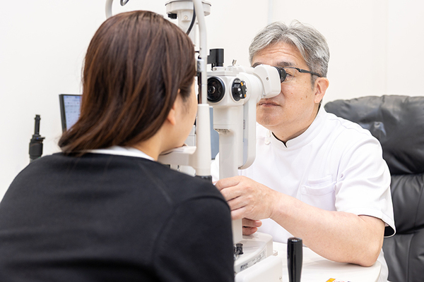 はた眼科 診断を受ける