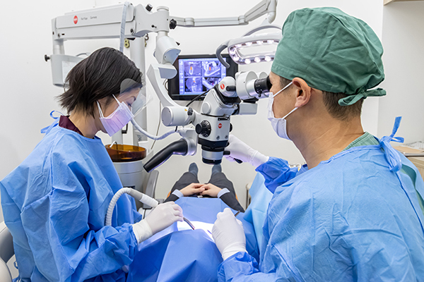 ハッピー歯科 治療がスタート