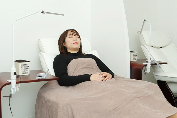 芦屋おく内視鏡クリニック ポリープの切除・検査後休憩
