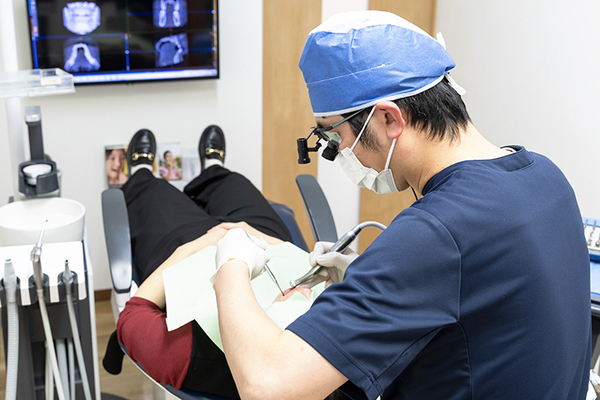 わかすぎ歯科 上部構造物の装着
