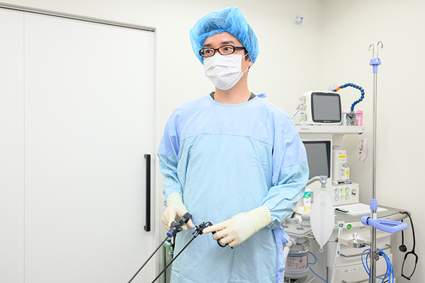 神戸日帰り外科そけいヘルニアかずクリニック 手術開始