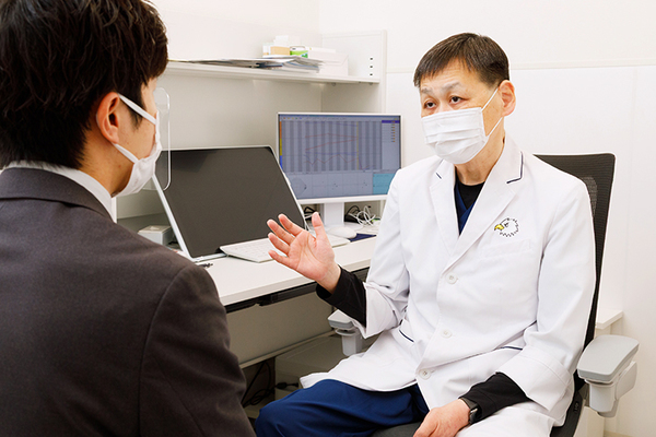 いしだ眼科クリニック 医師による診察
