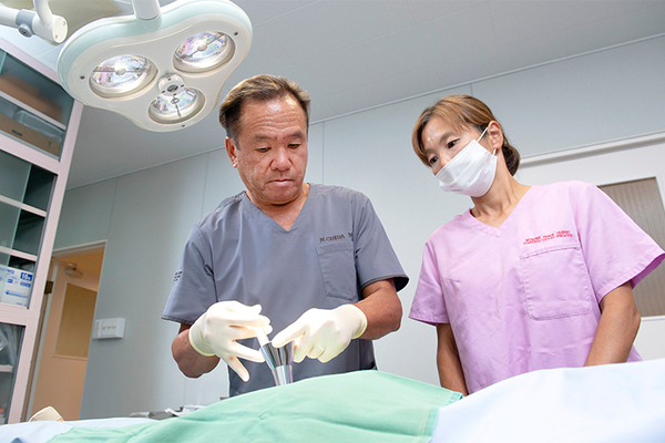 狛江外科胃腸科医院 手術。痔核1個あたり5分での処置となる