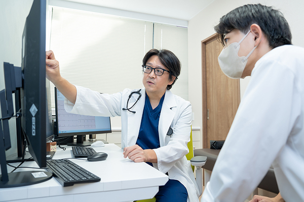 松井医院 検査結果をもとに治療方針が決められる