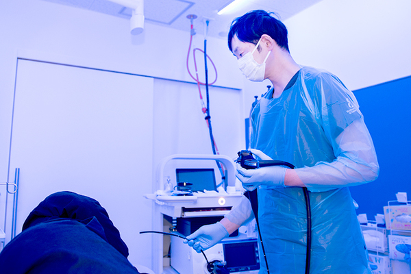 広島八丁堀内科・胃腸内視鏡クリニック 内視鏡検査がスタート