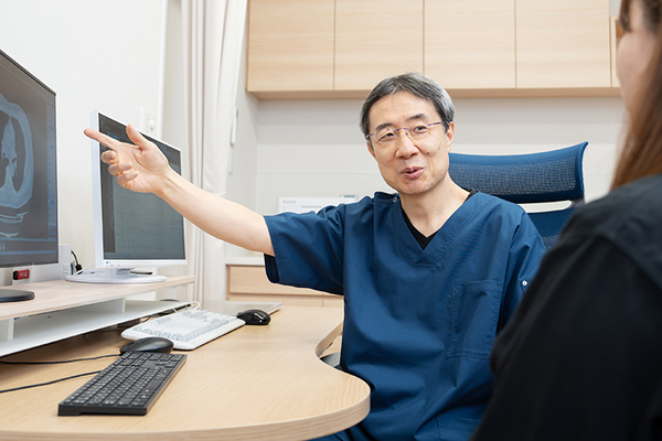 瀬戸みずの坂内科クリニック 検査結果の説明を受けて治療方針を相談