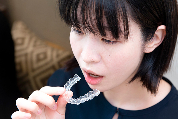 相武台セントラル歯科 装置を装着、矯正スタート