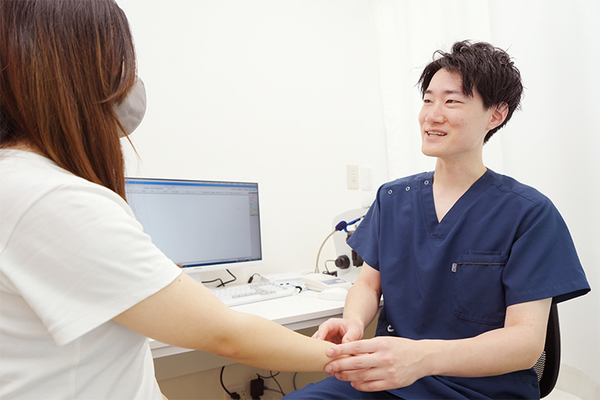 新橋駅前まつだ皮膚科 経過観察、アフターフォロー