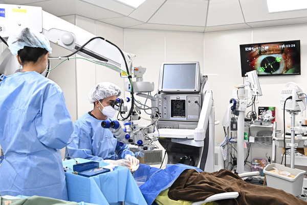 玉城眼科 院内で日帰り手術を実施