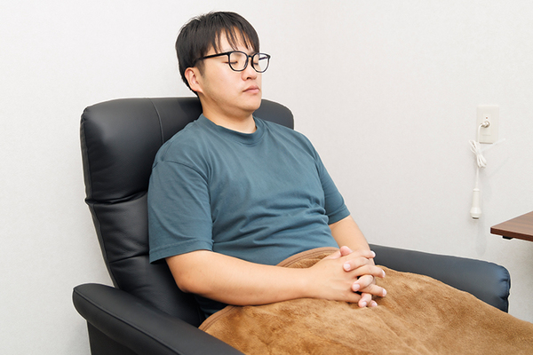 松阪かわいまち内科・内視鏡クリニック リカバリー室で休憩する