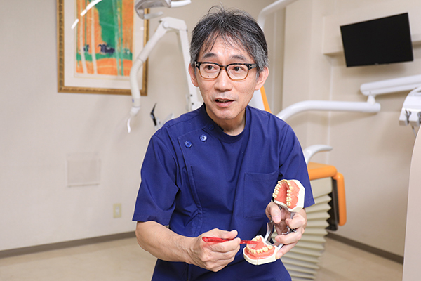 内田歯科医院 家庭でのケアについてアドバイス