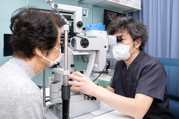 澤眼科医院 翌日診察を受け経過観察へ