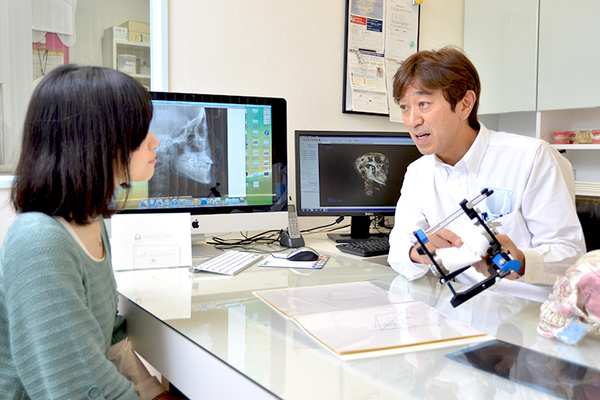 ひろ矯正歯科クリニック 精密検査の結果を聞き、矯正プランと装置を決定