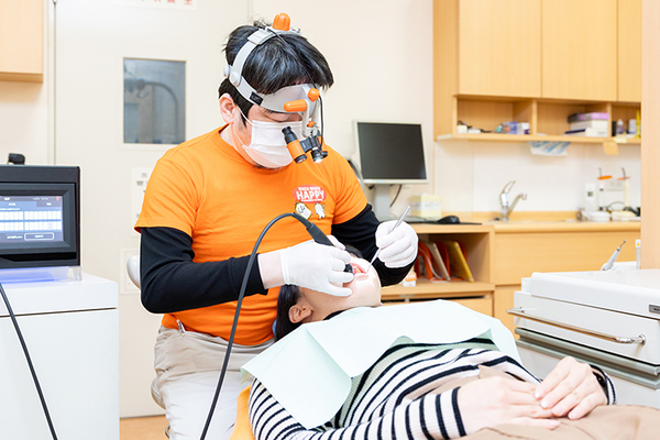 くすだ歯科医院 先進の歯周病治療器を用いた治療