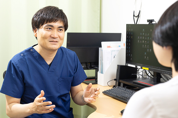 青葉台かなざわ内科・内視鏡クリニック 診察と検査結果の説明