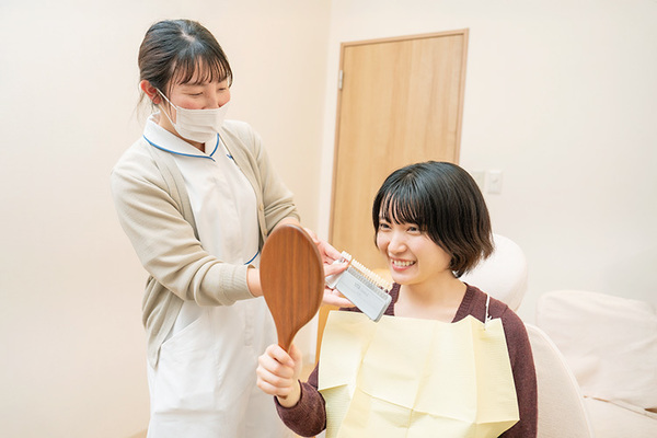 ふじた歯科クリニック 歯科衛生士によるチェックとアフターケア