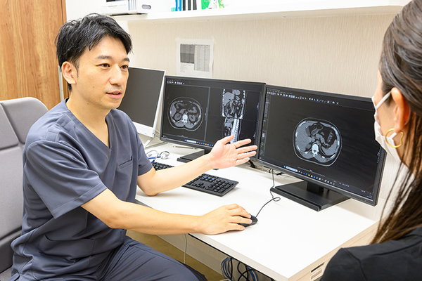 にしな内科 検査結果説明