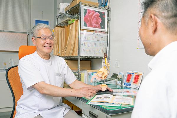 ほこいし医院 術後の結果説明と経過観察