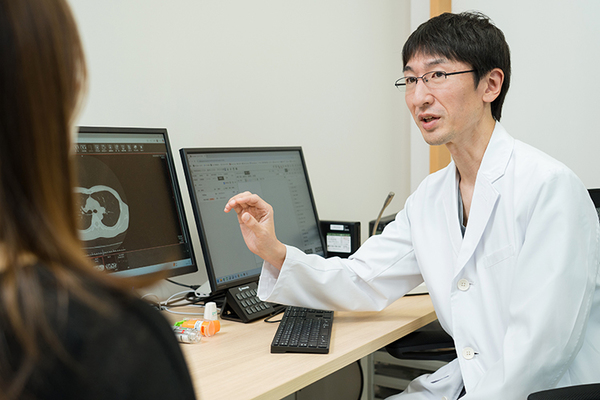 池田呼吸器アレルギー内科クリニック 検査結果と今後の治療方針などの説明