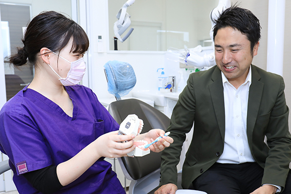 たかす歯科クリニック 治療後の状態を長持ちさせるための定期メンテナンス