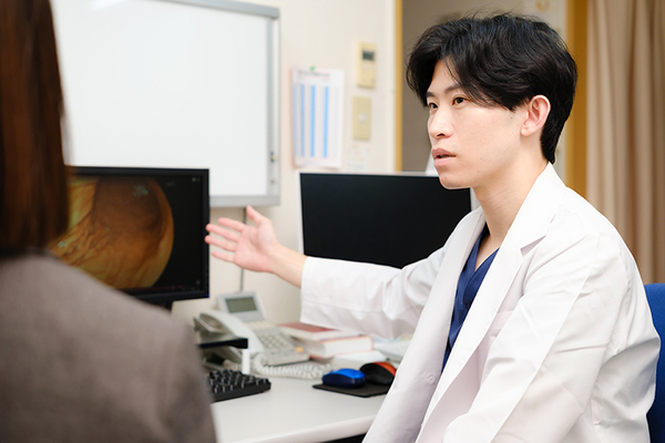 花野井クリニック 医師より検査結果の説明