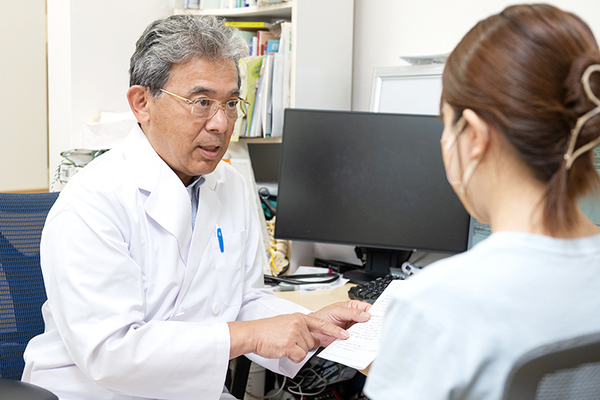 井上外科内科医院 術後の体調確認