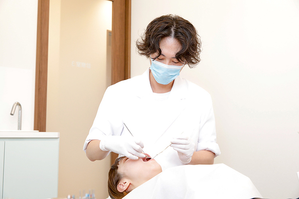SEIJO PRIME DENTAL OFFICE 仮歯を外して本歯を装着