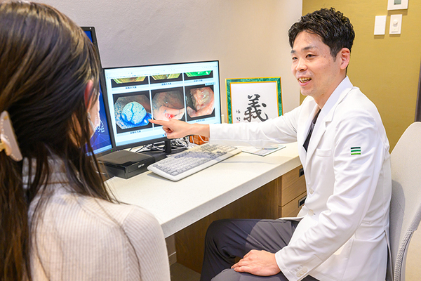 NEO HEALTHCARE 消化器内科･内視鏡内科クリニック 大阪市中央区本町院 検査結果説明と今後の説明