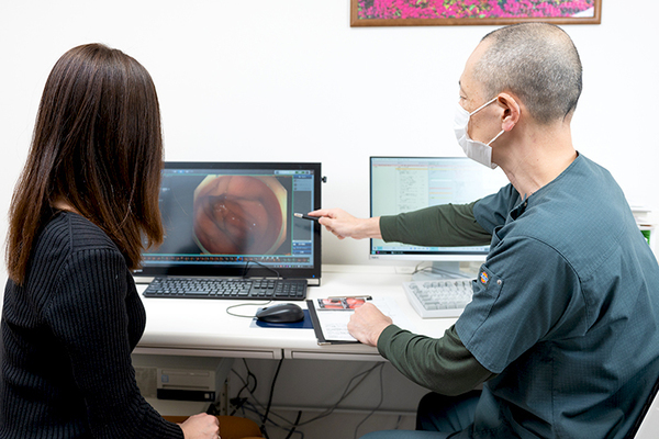 横浜つづきクリニック 検査結果の説明を聞く