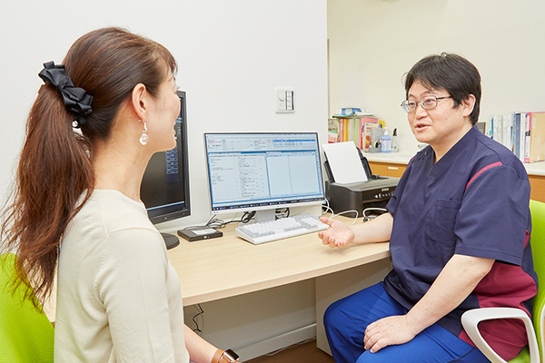 うえだクリニック 検査結果の説明