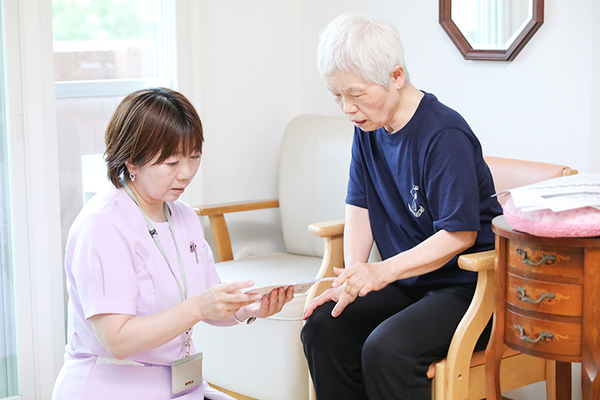 ひまわりクリニック 診察や検査の結果を報告