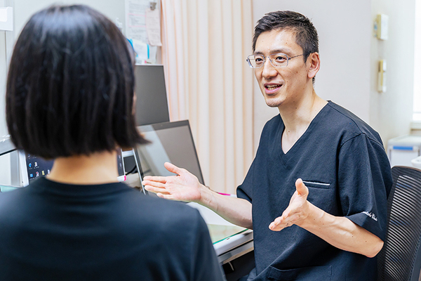 西八王子やまたか消化器内視鏡クリニック リカバリー後、検査結果を聞く