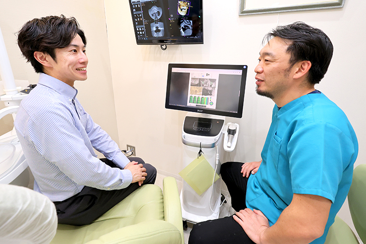 あまの歯科 長く快適に使えるように  適性を考えて提案するインプラント治療